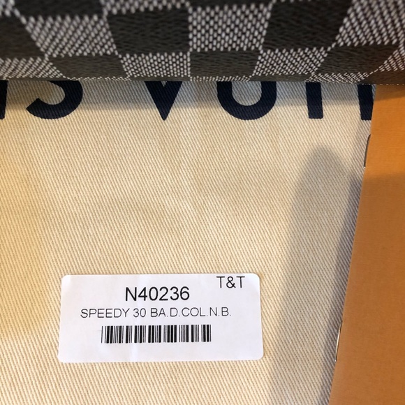SOLD Limited Edition Speedy Bandouliere Damier 30 - Picture 8 of 8